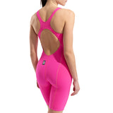 Arena - Women's Limited Edition Powerskin Impulso Open Back – Shocking Pink/Water