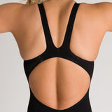Arena - Women's Powerskin Carbon-AIR² Open Back - Black/Black/Gold