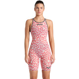 Arena - Women's Powerskin Carbon-Air2 Leopard Open Back – Geranium