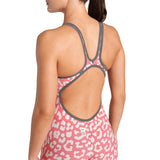 Arena - Women's Powerskin Carbon-Air2 Leopard Open Back – Geranium