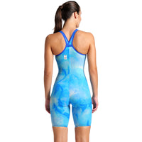 Arena - Women's Powerskin Carbon-Air2 Tie-Dye Closed Back – Cobalt