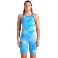 Arena - Women's Powerskin Carbon-Air2 Tie-Dye Open Back – Cobalt