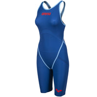 Arena - Women's Powerskin Carbon-Core FX Open Back - Ocean Blue