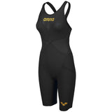Arena - Women's Powerskin Carbon-Glide Closed Back Tech Suit - Black/Gold