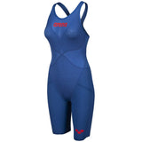 Arena - Women's Powerskin Carbon-Glide Closed Back Tech Suit - Ocean Blue