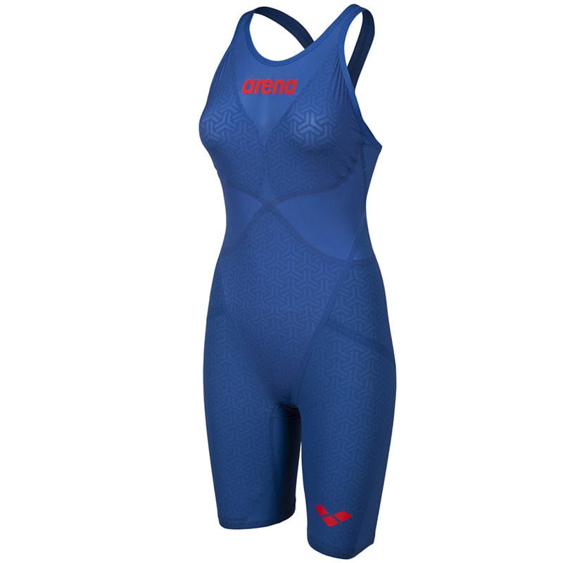 Arena - Women's Powerskin Carbon-Glide Open Back Tech Suit - Ocean Blue