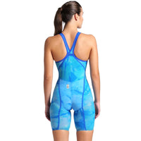Arena - Women's Powerskin Carbon Glide Tie-Dye Closed Back – Cobalt
