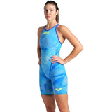 Arena - Women's Powerskin Carbon Glide Tie-Dye Closed Back – Cobalt