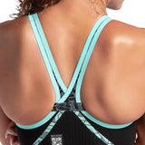 Arena - Women's Powerskin Primo Closed Back – Black/Teal