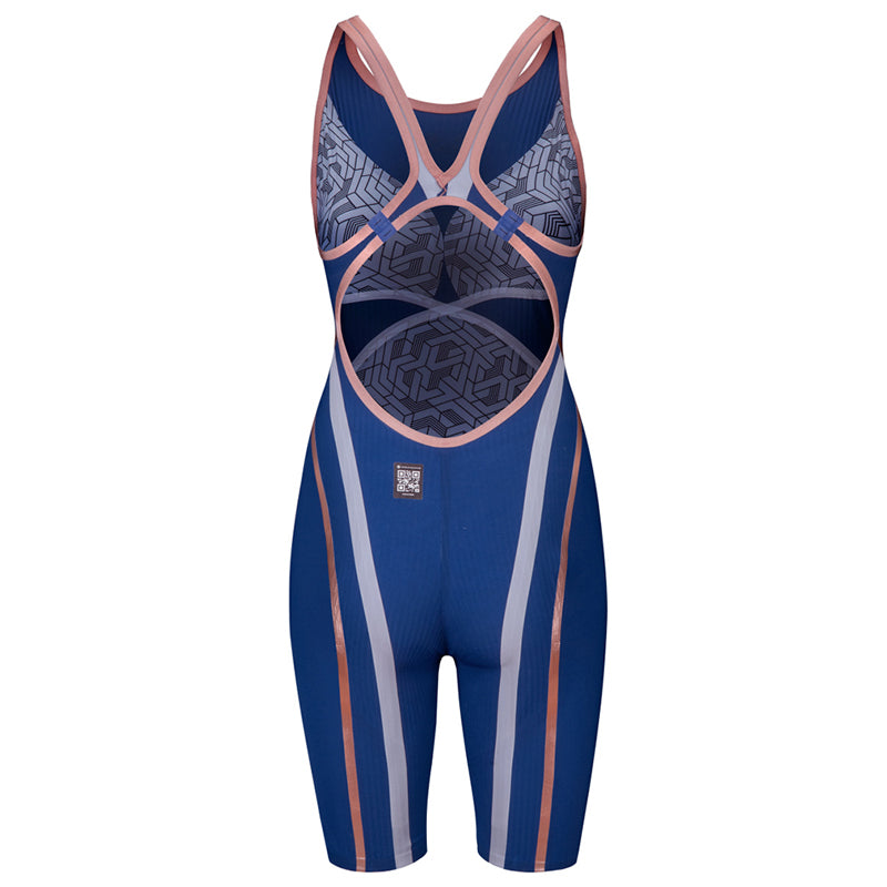 Arena - Women's Powerskin Primo Ltd. Edition Open Back – Navy/Rose