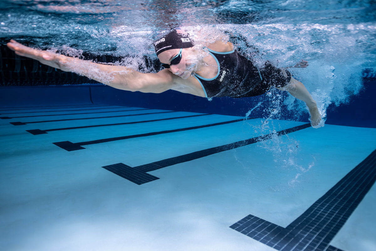 Arena - Women's Powerskin Primo Open Back – Black/Teal