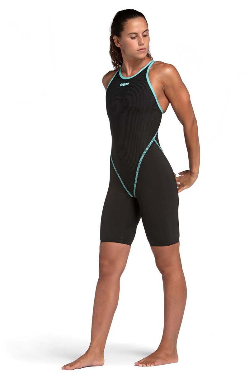 Arena - Women's Powerskin Primo Open Back – Black/Teal