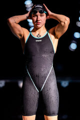 Arena - Women's Powerskin Primo Open Back – Black/Teal