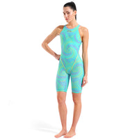 Arena - Women's Powerskin ST Next Ltd. Edition Fireflow Open Back – Seaglass