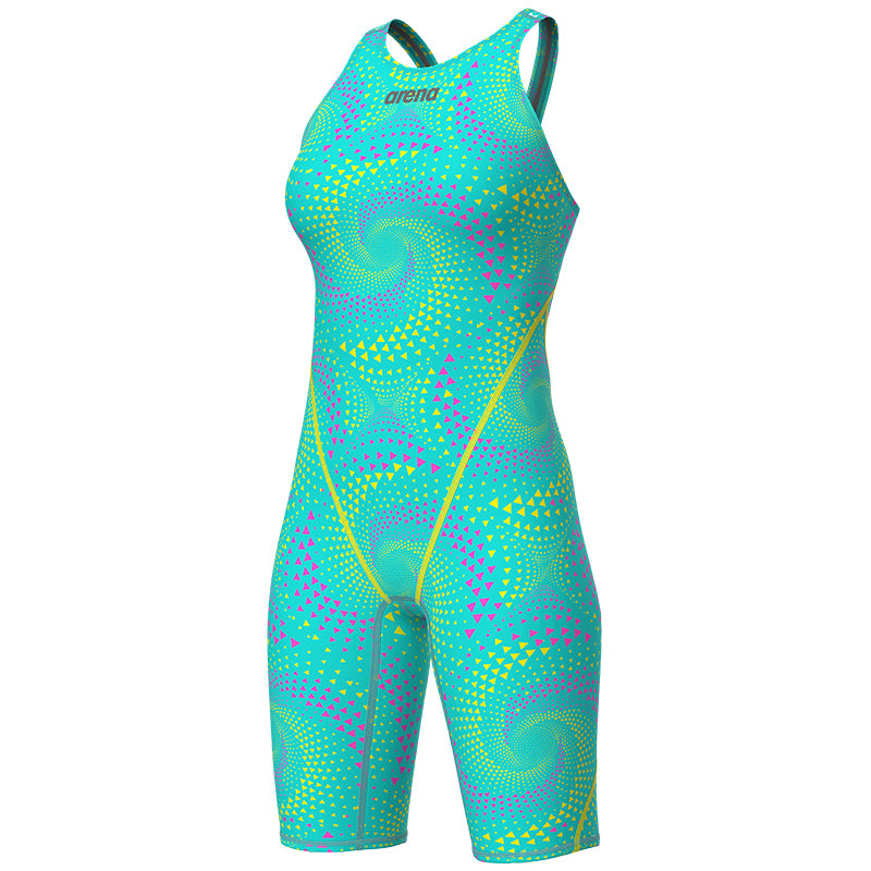 Arena - Women's Powerskin ST Next Ltd. Edition Fireflow Open Back – Seaglass