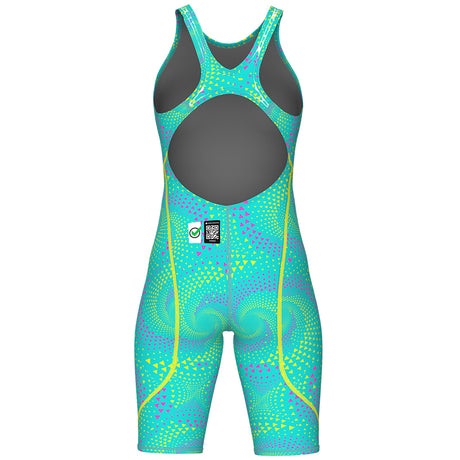 Arena - Women's Powerskin ST Next Ltd. Edition Fireflow Open Back – Seaglass