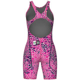 Arena - Women's Powerskin ST Next Snakeskin Open Back – Snake/Pink