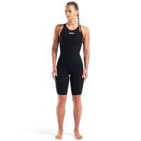 Arena - Women's Powerskin Veloce Closed Back – Black/Teal