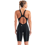 Arena - Women's Powerskin Veloce Open Back – Black/Teal