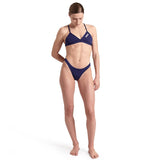 Arena - Women's Solid Team Bikini Bottom - Navy/White