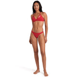 Arena - Women's Solid Team Bikini Bottom - Red/White