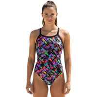 Dolfin - Chloroban Rondo DBX Back Swimsuit (Multi)