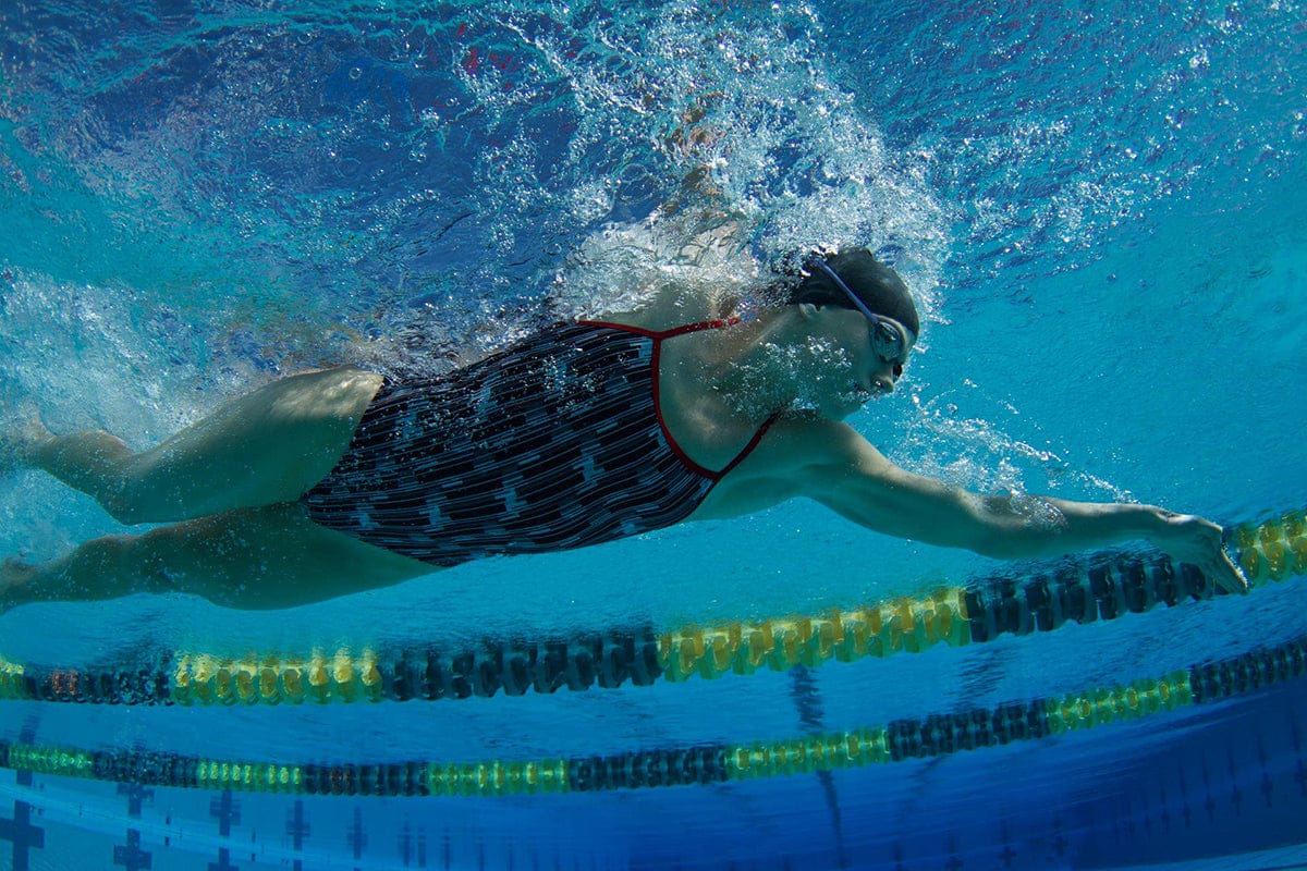 Dolfin - Graphlite Series Infiniti MTG Back Swimsuit - Red