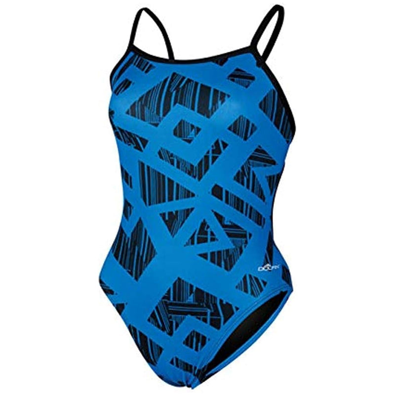Dolfin - Reliance Trax String Back Swimsuit - Blue