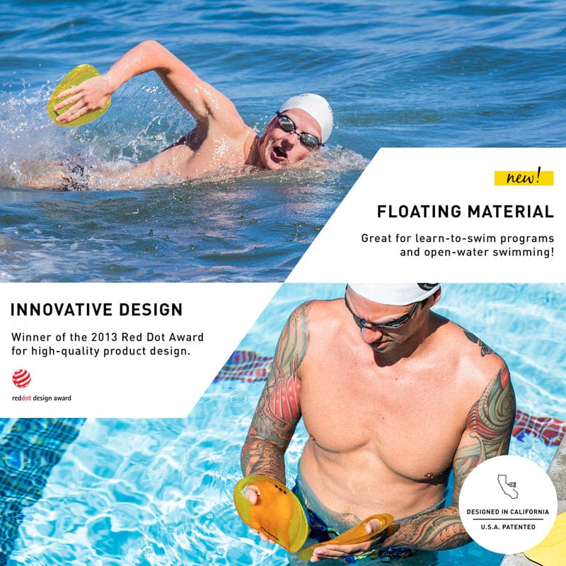 FINIS - Agility Floating Strapless Technique Paddles