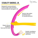 FINIS - Stability Junior Snorkel - Magical Magenta