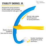 FINIS - Stability Junior Snorkel - Ocean Blue