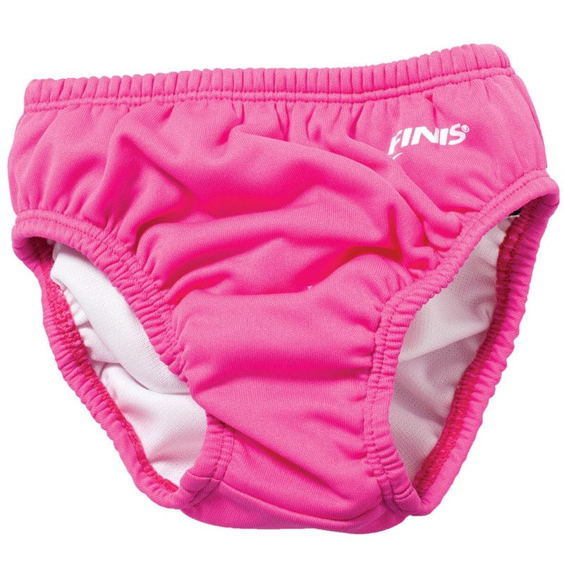 FINIS - Toddler's Reusable Swim Solid Diaper/Nappy - Pink