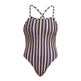 Funkita - Admiralty Stripe - Ladies Eco Tie Me Tight One Piece