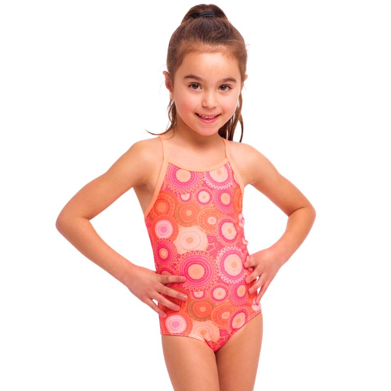 Funkita - Ahelhe - Toddler Girls Eco Printed One Piece