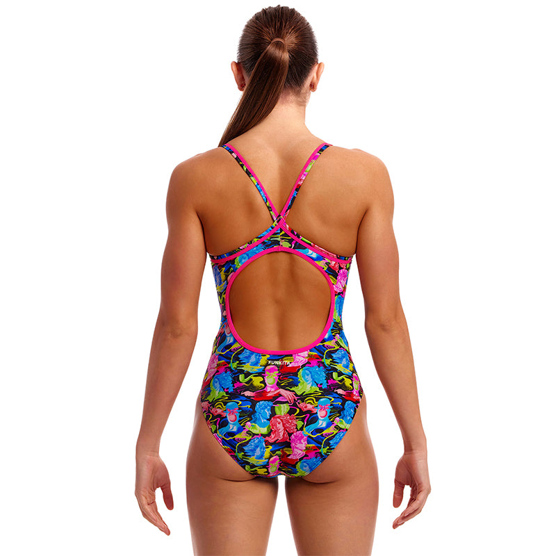 Funkita - Art Snob - Ladies Eco Diamond Back One Piece