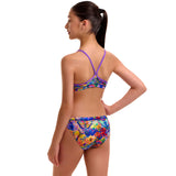 Funkita - Austin Flowers - Girls Eco Racerback Two Piece