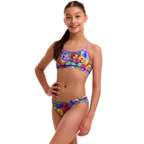 Funkita - Austin Flowers - Girls Eco Racerback Two Piece