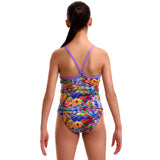 Funkita - Austin Flowers - Girls Eco Swim Steady Tankini & Brief