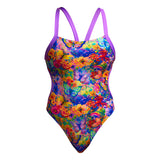 Funkita - Austin Flowers - Ladies Eco Brace Free One Piece