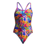 Funkita - Austin Flowers - Ladies Eco Diamond Back One Piece