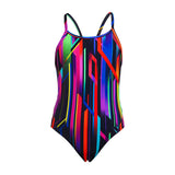 Funkita - Baby Beamer - Girls Eco Diamond Back One Piece