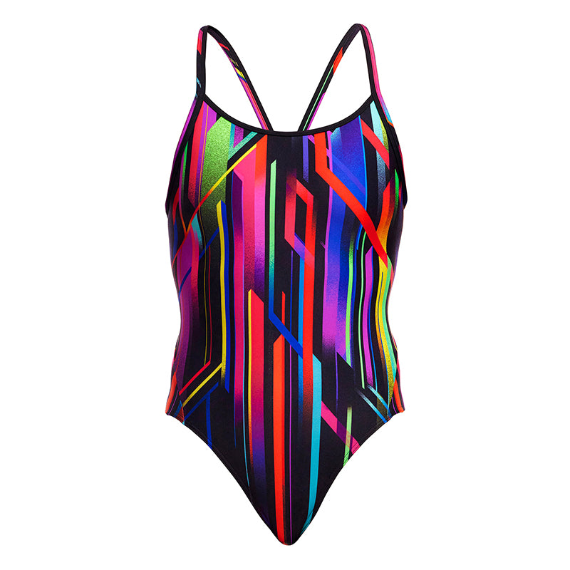 Funkita - Baby Beamer - Ladies Eco Diamond Back One Piece