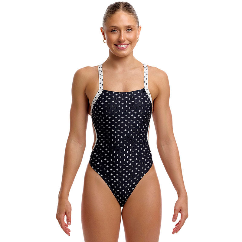 Funkita - Be Positive - Ladies Eco Brace Free One Piece