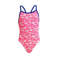 Funkita - Beached Bae - Girls Single Strap One Piece