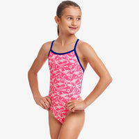 Funkita - Beached Bae - Girls Single Strap One Piece