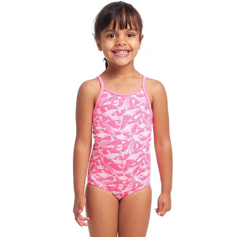 Funkita - Beached Bae - Toddler Girls Printed One Piece