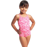 Funkita - Beached Bae - Toddler Girls Printed One Piece