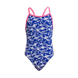 Funkita - Beached Bro - Girls Single Strap One Piece