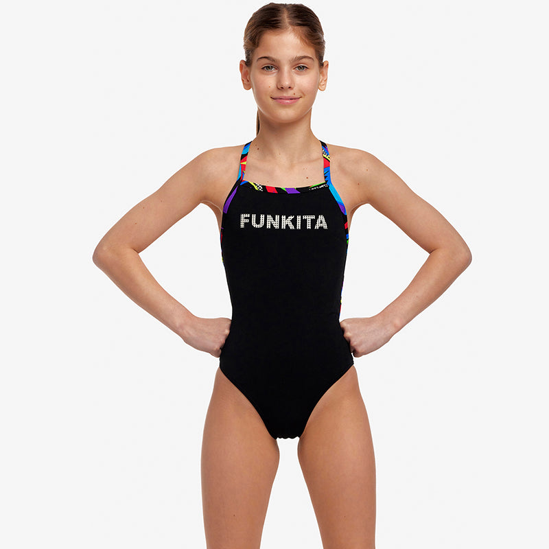 Funkita - Beat it Black - Girls Strapped In One Piece