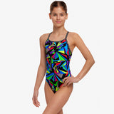 Funkita - Beat It - Girls Diamond Back One Piece